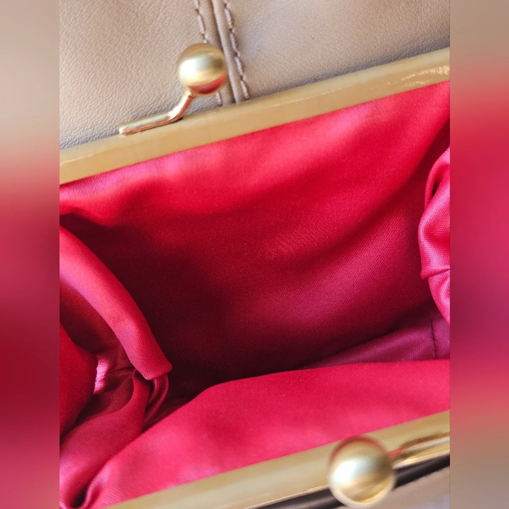 RARE Coach Bonnie Cashin Re-Edition Large Chain Kisslock Shoulder Bag # 13389 - Picture 11 of 16